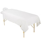 ForPro Premium Flannel 3-Piece Massage Sheet Set - Image 3