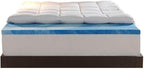 Sleep Innovations Dual Layer 4 Inch Memory Foam Mattress Topper, Twin Size by SleepInnovations