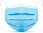3-Ply Disposable Face Masks, Soft on Skin, Pack of Blue Masks - Image 2