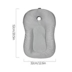 Baby Bath Mat, KAKIBLIN Baby Bath Cushion Soft Anti-Slip Bath Pad Toddler Bath - Image 6