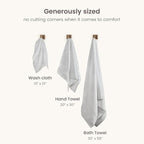 BIOWEAVES 100% Organic Cotton 700 GSM Luxury Bath Towels - Image 6