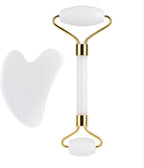 Gua Sha Facial Tool and Jade Roller Set –Anti-Aging Tools - Image 9