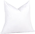 puredown® 26x26 Feather Down Pillow Insert, 1 Pack Euro Pillow Insert by Puredown
