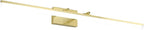 Aipsun Brushed Brass Vanity Light Fixtures 40inch Modern LED Bathroom Fixtures by Aipsun