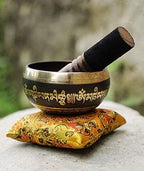 Tibetan Singing Bowl Set Bronze - Image 6