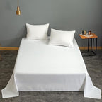 Microfiber Queen Bedding Flat Sheet, Ultra Soft and Wrinkle, Stain Resistant - Image 2