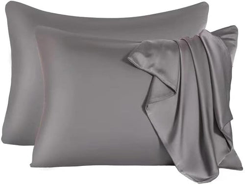 2 Pcs Mulberry Silk Pillowcase for Hair and Skin, Cooling Silk Pillow Case by SIYUAN