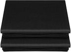 Lirex 2-Pack Twin Size Flat Sheet Set, Ultra-Soft Brushed 1800 Microfiber by Lirex