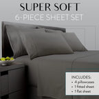 Danjor Linens Bed Sheet Set King Size - Image 2