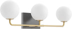 Tipace Mid Century Modern Gold 3-Lights Vanity Light Fixtures - Image 3