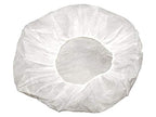 Disposable Caps Hair Nets, Salon Spa Food Service 100 Pack 21" White by LIFESOFT
