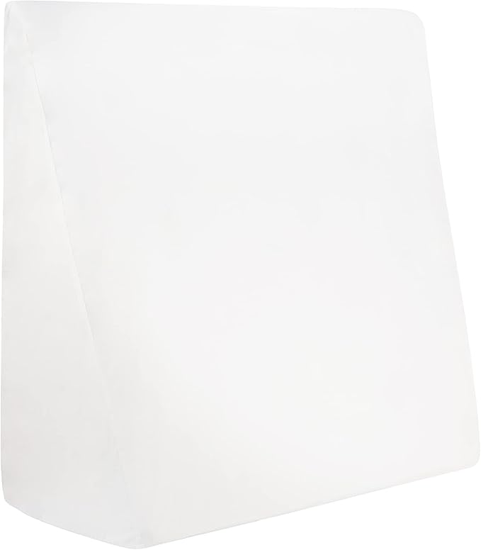 CirclesHome Wedge Pillow Cover 100% Cotton, Zippered Wedge Pillow Case Protector - Image 7