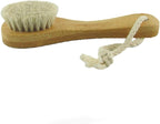 2 Pack 6" Bamboo Handle Dry Facial Cleansing Brush - Image 5