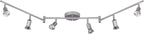 Globe Electric 59351 Payton 6-Light Foldable Track Lighting, Matte Silver - Image 10