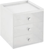 mDesign Makeup Organizer Storage Station Cube - Image 8
