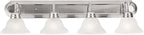 Design House 519215 Millbridge Vanity Light Dimmable by DesignHouse