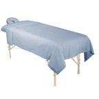 ForPro Premium Flannel 3-Piece Massage Sheet Set - Image 3