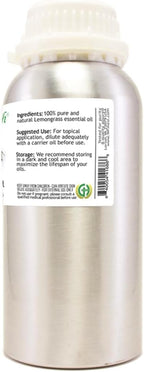 GreenHealth - Lemongrass Essential Oil - 16 fl oz - Aluminum Bottle - 100% - Image 5