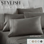 Danjor Linens Bed Sheet Set Queen Size - Image 5