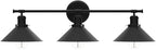 32" Upgrade Black Bathroom Light Fixture, 3-Light Vanity Lights - Image 4