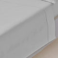 Mattress-Homes King Flat Sheet Only – 100% Cotton Top Sheet, Cooling Breathable by MattressHomes