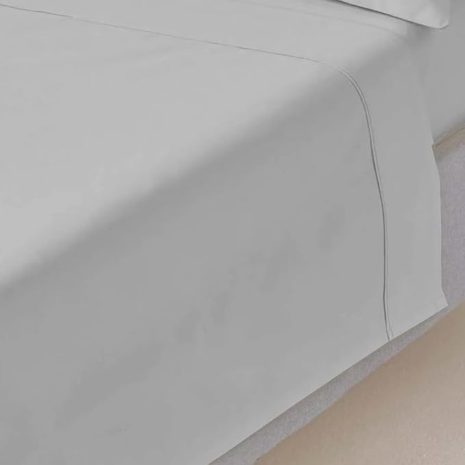 Mattress-Homes Twin Size 100% Egyptian Cotton Top Sheet 1Pcs, Cool & Breathable by MattressHomes