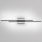 Ralbay 40" LED Black Vanity Light 40W Frosted Aluminum Modern LED Black by RalbayLighting