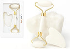 Gua Sha Facial Tool and Jade Roller Set –Anti-Aging Tools by Unknown