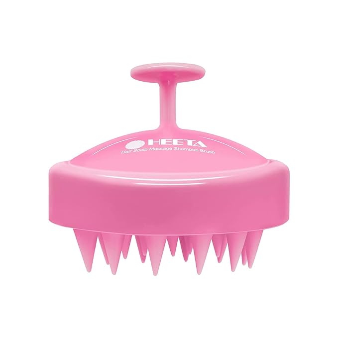 HEETA Scalp Massager Hair Growth, Soft Silicone Scalp Scrubber Shampoo Brush by HEETA