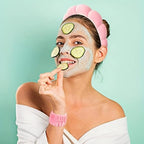 Luckybear Spa Headband for Washing Face, Velvet Makeup Headband - Image 4