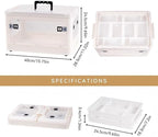 HEY FOLY 30qt Medicine Organizer Storage Box - Image 4