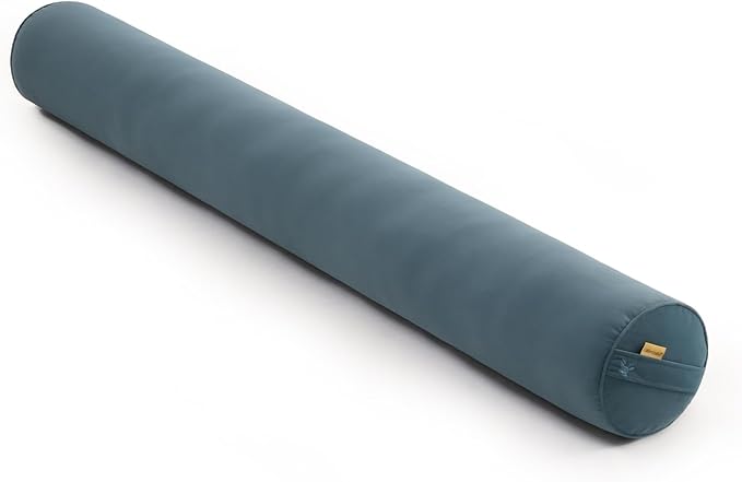 Long Round Body Pillow for Adults – Bolster Pillow for Bed, Cervical Roll Pillow by Ailuteie