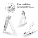 ZIZZON Nail Clippers Kit Manicure Pedicure Set - Image 4