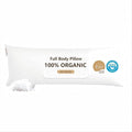 Goose Down Body Pillows for Adults, Large Body Pillow for Side Sleeper by Bildenly