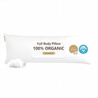 Goose Down Body Pillows for Adults, Large Body Pillow for Side Sleeper by Bildenly