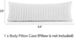 BEDELITE Fluffy Faux Fur Body Pillow Cover - Image 7