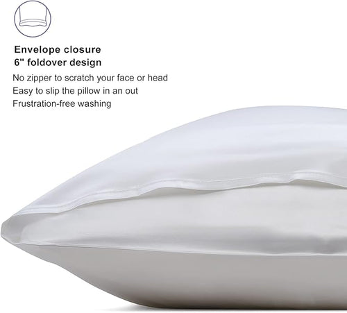 ALASKA BEAR Silk Pillowcase Envelope Closure, 22 Momme 100 Percent Mulberry - Image 2