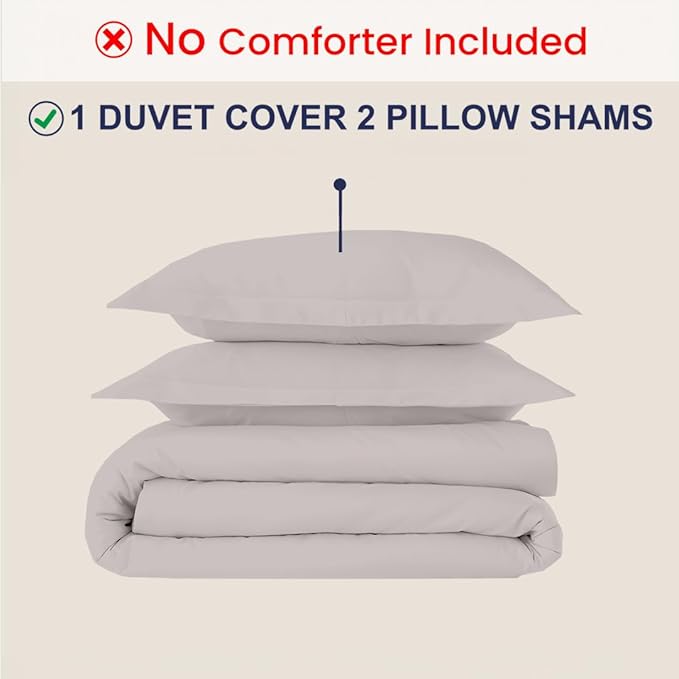 Kotton Culture 3 Pc Twin XL/Twin Duvet Cover Set-100% Egyptian Cotton 600 - Image 2