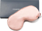 Fishers Finery 25 Momme Mulberry Silk Travel Sleep Mask |Adjustable Strap - Image 6