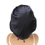 Adjustable Silk Satin Bonnet Hair Care Caps - Image 7
