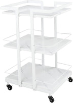 Esthetician Cart with Wheels Salon Rolling Trolley, Mobile Storage Organizer - Image 2