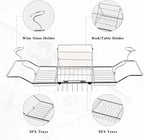 BDL Bathtub Caddy Tray Expandable Bath Tub Table - Image 4