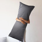 WishSmile Body Cooling Pillowcase Long Pillow Case Breathable Cool Silky Soft - Image 2