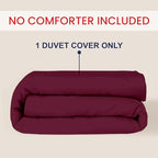 Kotton Culture 1 Pc Duvet Cover King Size-100% Egyptian Cotton 600 Thread Count - Image 2