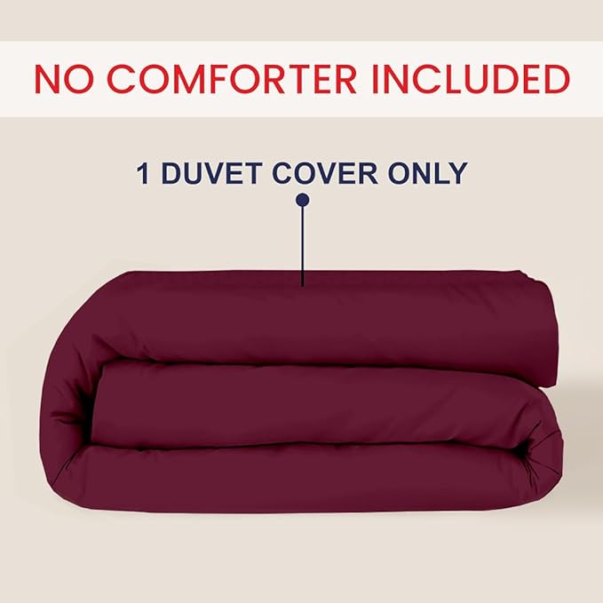 Kotton Culture 1 Pc Twin XL/Twin Duvet Cover Only-100% Egyptian Cotton 600 - Image 2
