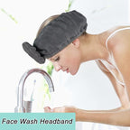 Shintop Makeup Headband Soft Carol Fleece Spa Headband - Image 5