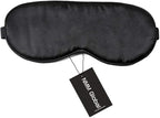 100% Mulberry Silk Sleep Mask Blackout, Cute Natural Sleeping Mask by NMMGlobal