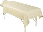 ForPro Professional Collection Premium Microfiber 3-Piece Massage Sheet Set - Image 2
