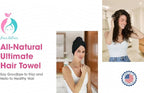 Hair RePear The Ultimate Hair Towel – Generous 29" x 45" Cotton Hair Towel - Image 8