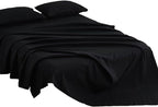 Kingnex Oversized King Flat Sheet 132x110 by Kingnex